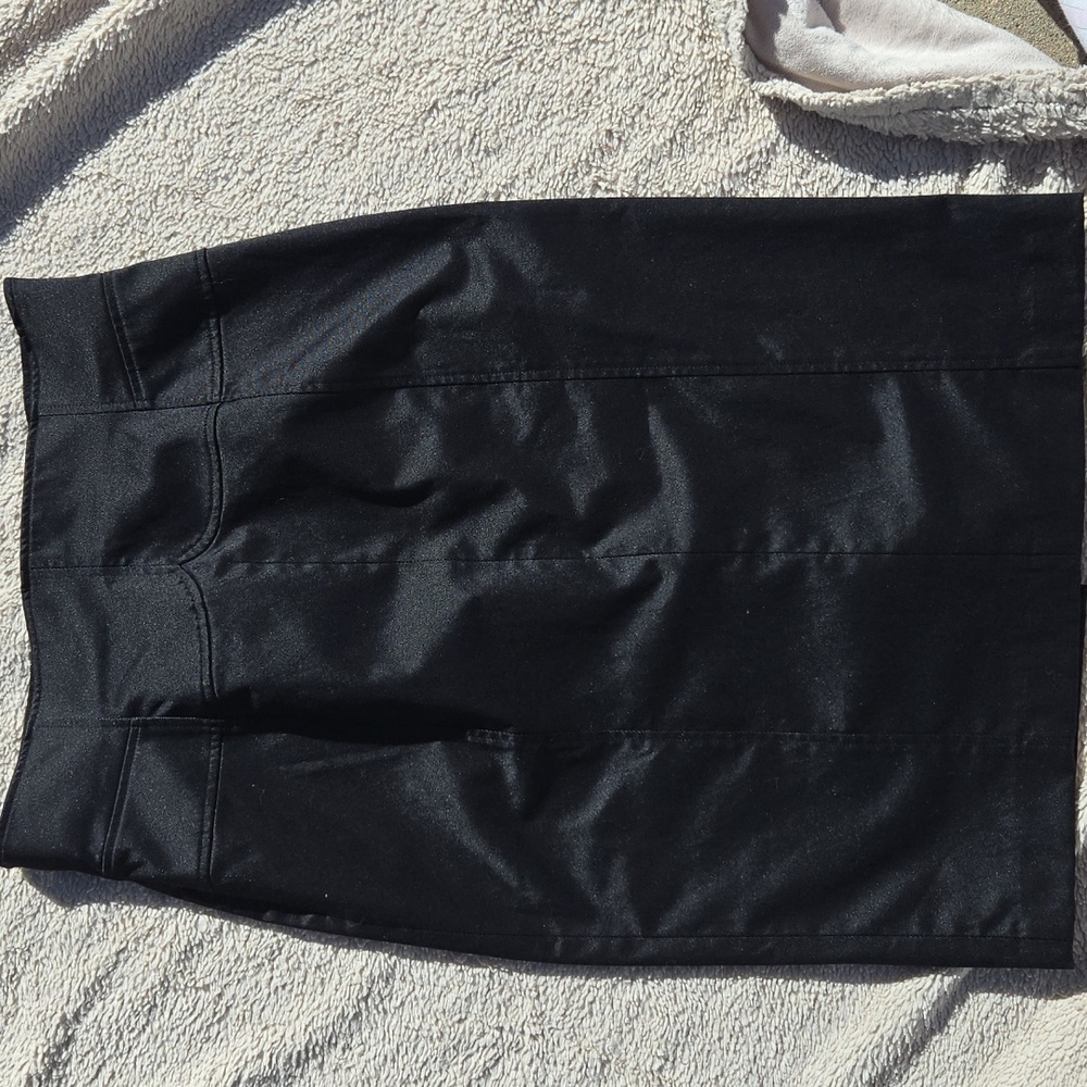 White House Black Market Elegant Black Pencil Skirt